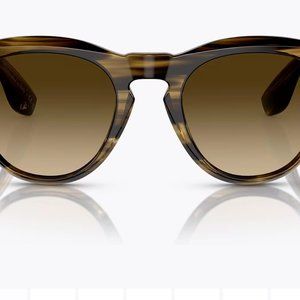Oliver Peoples NINO Brunello Cucinelli Sunglasses - Olive Smoke - Unisex - NEW